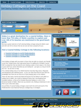coastalwales.co.uk tablet förhandsvisning