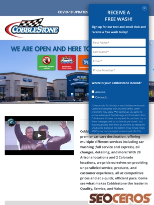 cobblestone.com tablet Vista previa