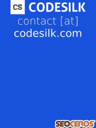 codesilk.com tablet preview