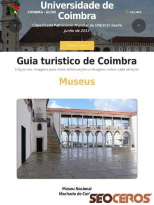 coimbra-guide.eu tablet előnézeti kép