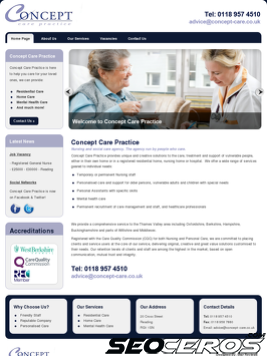 concept-care.co.uk tablet förhandsvisning