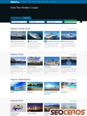 cruiseline.com tablet preview