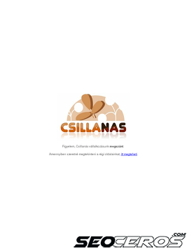 csillanas.net tablet Vista previa