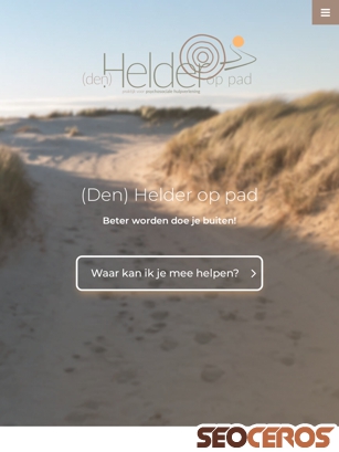 denhelderoppad.helderscreative-concept.nl tablet vista previa