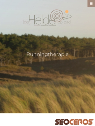 denhelderoppad.helderscreative-concept.nl/runningtherapie tablet Vista previa
