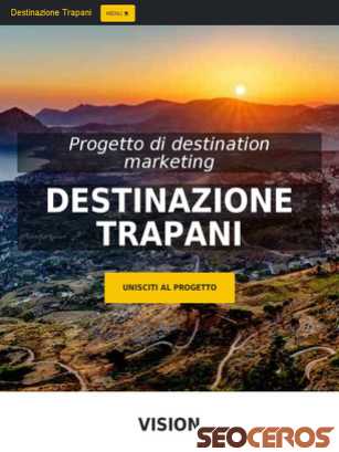 destinazione-trapani.it tablet prikaz slike