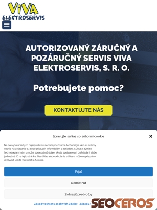 dev.vivaservis.sk tablet obraz podglądowy