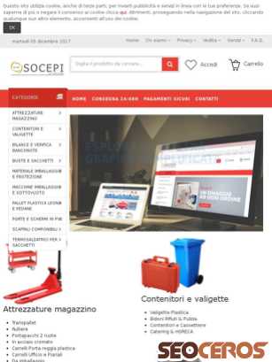 dnn.socepi.it/Socepi tablet előnézeti kép