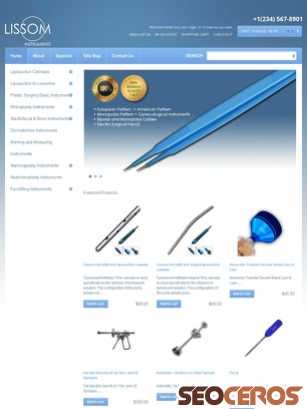 doctorsurgeryinstruments.com tablet náhled obrázku