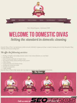 domestic-divas.co.uk tablet náhled obrázku