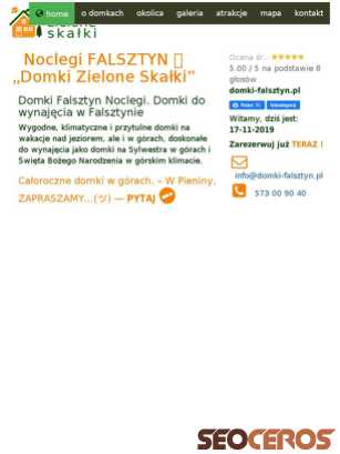 domki-falsztyn.pl/przewodnik tablet vista previa