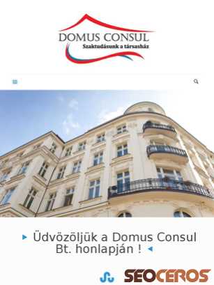 domusconsul.hu tablet preview