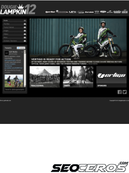 dougielampkin.co.uk tablet preview