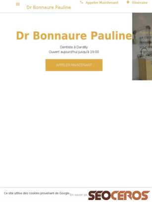 dr-bonnaure-pauline.business.site tablet vista previa