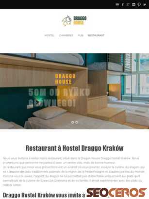 draggo.pl/fr/restauracja-fr tablet anteprima