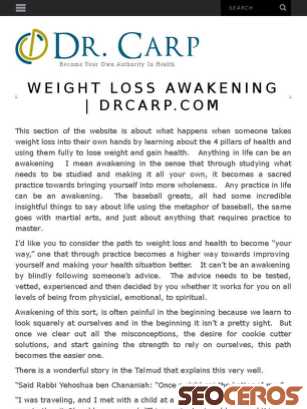 drcarp.com/weight-loss-awakening tablet förhandsvisning