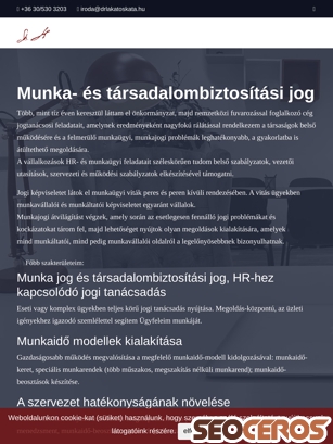 drlakatoskata.hu/munka-es-tarsadalombiztositasi-jog tablet Vista previa