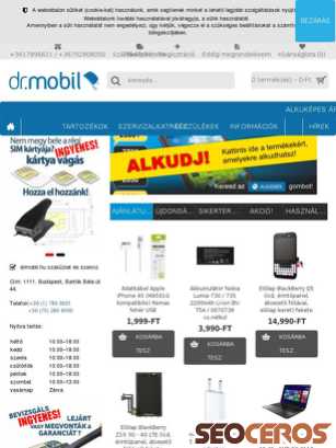 drmobil.hu tablet preview