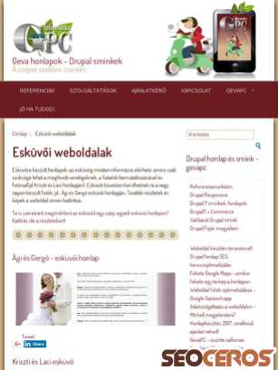 drupal6themes.gevapc.hu/eskuvoi-honlapok tablet előnézeti kép