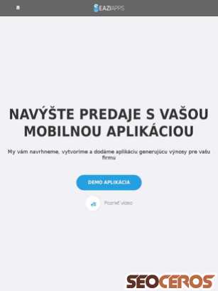 eazi-apps.sk tablet previzualizare