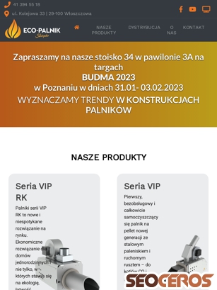 eco-palnik.pl tablet Vista previa