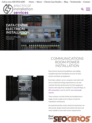 electricalinstallationservices.co.uk/data-centre-electrical-installations tablet preview