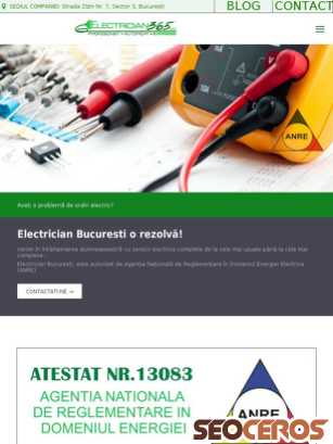 electrician365.ro tablet előnézeti kép