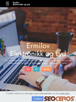 elektronikkoglyd.no tablet preview