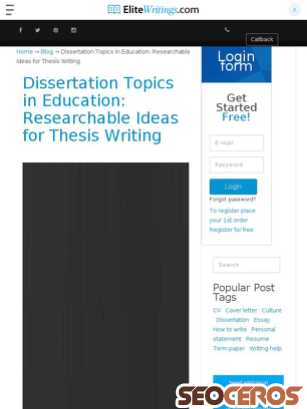 elitewritings.com/blog/dissertation-topics-in-education.html tablet obraz podglądowy
