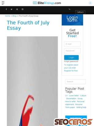 elitewritings.com/blog/fourth-of-july-essay.html tablet obraz podglądowy