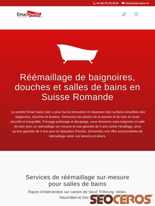 email-swiss.ch tablet previzualizare