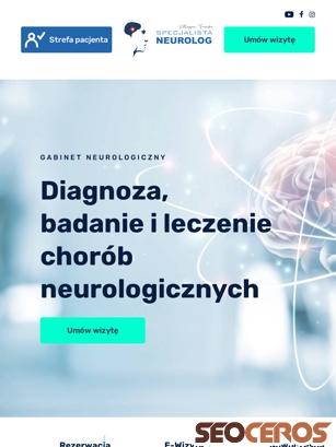 emg-neurolog.pl tablet vista previa