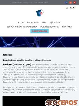 emg-neurolog.pl/borelioza tablet Vista previa