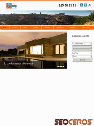 empinmobiliaria.com tablet förhandsvisning