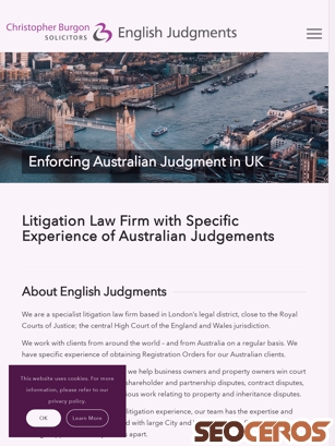 englishjudgments.com.au/about tablet preview