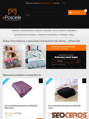 eposciele.com.pl tablet Vista previa