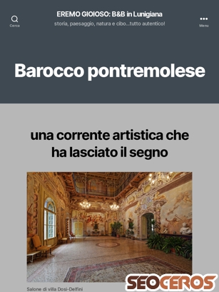 eremogioioso.it/pontremoli-e-larte tablet náhľad obrázku