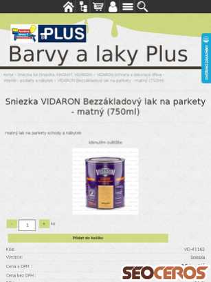 eshop.barvyplus.cz/cz-detail-902059769-vidaron-bezzakladovy-lak-na-parkety-matny-750ml.html tablet náhľad obrázku