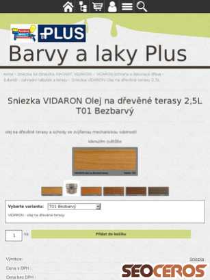 eshop.barvyplus.cz/cz-detail-902059894-sniezka-vidaron-olej-na-drevene-terasy-2-5l.html tablet obraz podglądowy