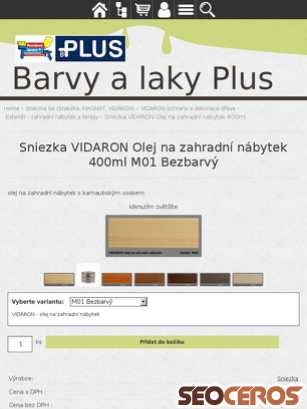 eshop.barvyplus.cz/cz-detail-902059910-sniezka-vidaron-olej-na-zahradni-nabytek-400ml.html tablet förhandsvisning