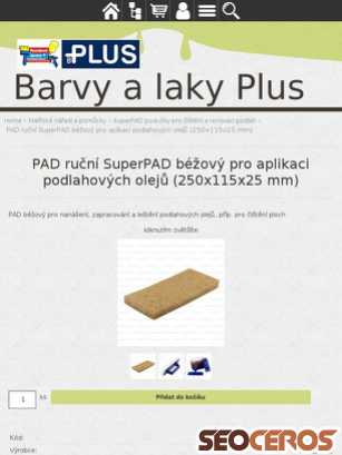 eshop.barvyplus.cz/cz-detail-902059911-pad-rucni-superpad-bezovy-pro-aplikaci-podlahovych-oleju-250x115x25-mm.html tablet obraz podglądowy