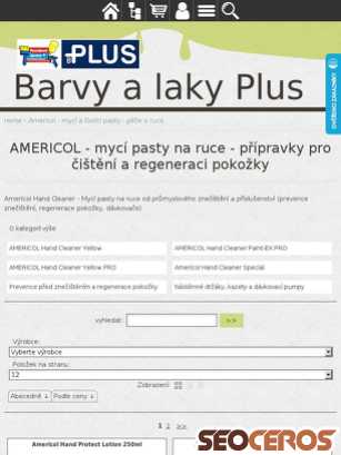 eshop.barvyplus.cz/cz-kategorie_628170-0-americol-myci-pasty-na-ruce-pripravky-pro-cisteni-a-regeneraci-pokozky.html tablet Vista previa
