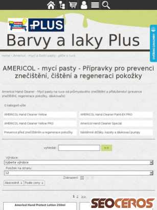 eshop.barvyplus.cz/cz-kategorie_628170-0-specialni-cistici-prostredky-na-ruce-myci-pasta.html tablet obraz podglądowy