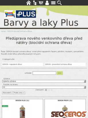 eshop.barvyplus.cz/cz-kategorie_628184-0-deron-biocidni-ochrana-dreva.html tablet obraz podglądowy
