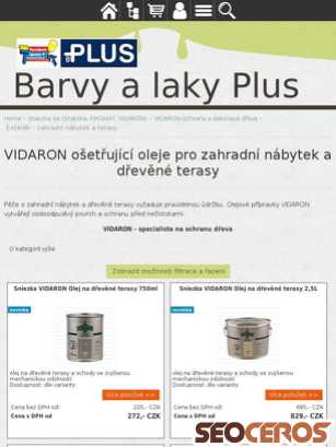 eshop.barvyplus.cz/cz-kategorie_628207-0-vidaron-oleje-na-drevo-olej-na-zahradni-nabytek-olej-na-drevene-terasy.html tablet obraz podglądowy