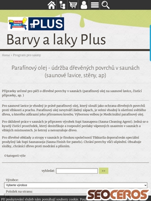 eshop.barvyplus.cz/kategorie/program-pro-sauny-www-barvyplus-cz tablet Vista previa