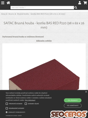 eshop.barvyplus.cz/saitac-brusna-houba-kostka-bas-red-p220-98-x-69-x-26-mm tablet előnézeti kép