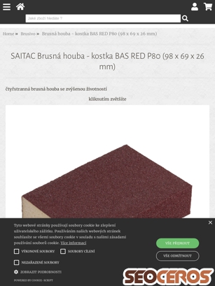 eshop.barvyplus.cz/saitac-brusna-houba-kostka-bas-red-p80-98-x-69-x-26-mm tablet náhled obrázku