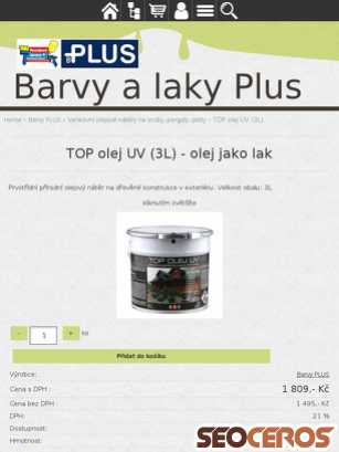 eshop.barvyplus.cz/top-olej-uv-3l-olej-jako-lak tablet प्रीव्यू 