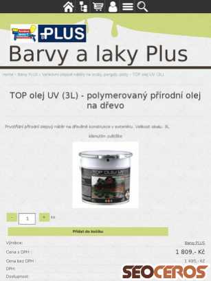 eshop.barvyplus.cz/top-olej-uv-3l-polymerovany-prirodni-olej-na-drevo tablet előnézeti kép